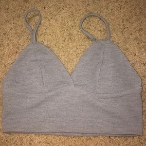 Cute garage cropped tank